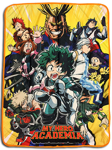 My Hero Academia - Big Group Sublimation Throw Blanket, an officially licensed product in our My Hero Academia Blankets & Linen department.