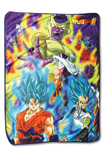 Dragon Ball Super - Group 03 Sublimation Throw Blanket, an officially licensed product in our Dragon Ball Super Blankets & Linen department.