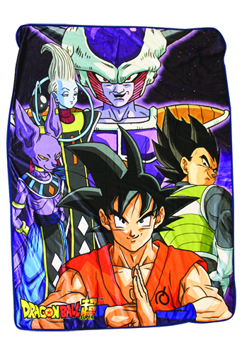 Dragon Ball Super - Group 9 Sublimation Throw Blanket, an officially licensed product in our Dragon Ball Super Blankets & Linen department.