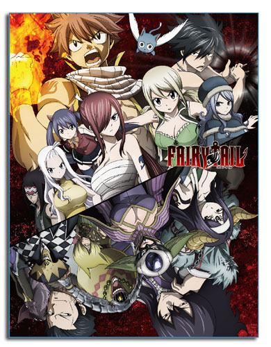 Fairy Tail S7 - Big Group Sublimation Throw Blanket, an officially licensed product in our Fairy Tail Blankets & Linen department.