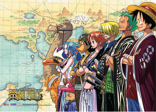 One Piece Crew Wall Scroll, an officially licensed product in our One Piece Wall Scroll Posters department.