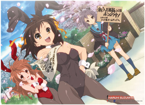 Haruhi 2 Crew Wall Scroll, an officially licensed product in our Haruhi Wall Scroll Posters department.
