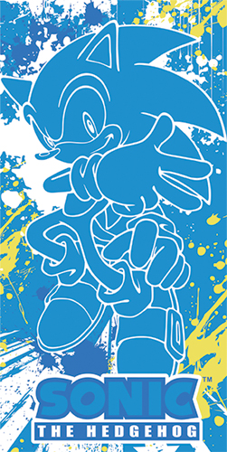 Sonic The Hedgehog - Spray Towel, an officially licensed product in our Sonic Towels department.