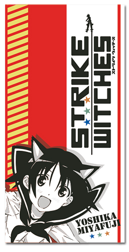Strike Witches - Miyafuji Towel, an officially licensed product in our Strike Witches Towels department.