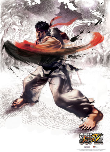 Super Street Fighter Iv Ryu Wallscroll, an officially licensed product in our Super Street Fighter Wall Scroll Posters department.