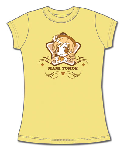Madoka Magica Mami Jrs. T-Shirt L, an officially licensed product in our Madoka Magica T-Shirts department.