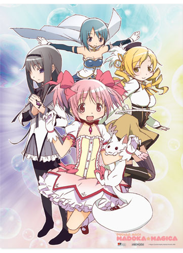 Madoka Magica Group Wallscroll, an officially licensed product in our Madoka Magica Wall Scroll Posters department.