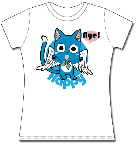Fairy Tail Happy Jrs. T-Shirt S, an officially licensed product in our Fairy Tail T-Shirts department.