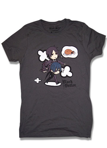 Black Butler Dinner Jrs. T-Shirt M, an officially licensed Black Butler product at B.A. Toys.
