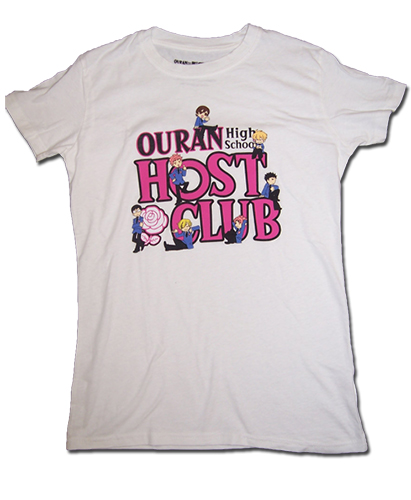 Ouran High School Host Club Group Logo Jrs T-Shirt XL, an officially licensed product in our Ouran High School Host Club T-Shirts department.