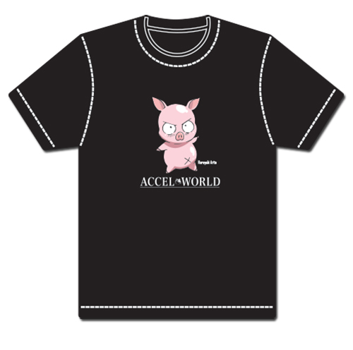 Accel World Haruyuki T-Shirt S, an officially licensed Accel World product at B.A. Toys.