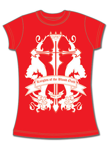 Sword Art Online - Knights Of The Blood Oath Jrs T-Shirt S, an officially licensed product in our Sword Art Online T-Shirts department.