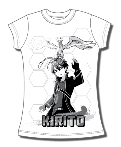 Sword Art Online Kirito & Pino Jrs T-Shirt L, an officially licensed product in our Sword Art Online T-Shirts department.