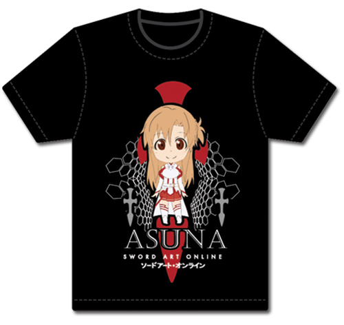 Sword Art Online - Sd Asuna Smiling Men T-Shirt L, an officially licensed product in our Sword Art Online T-Shirts department.