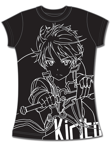 Sword Art Online Kirito Jrs T-Shirt L, an officially licensed product in our Sword Art Online T-Shirts department.