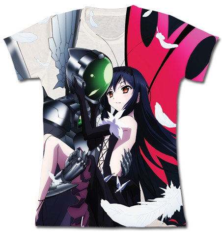 Accel World Silver Crow & Kuroyukihime Full Jrs T-Shirt XL, an officially licensed Accel World product at B.A. Toys.