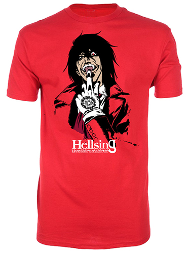 Hellsing - Alucard Men's Screen Print T-Shirt M, an officially licensed product in our Hellsing T-Shirts department.