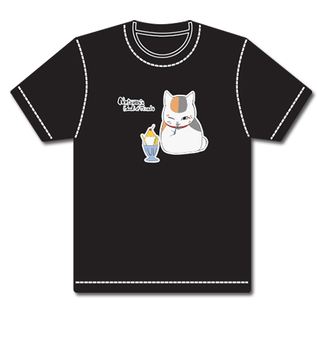 Natsume Book Of Friends - Nyanko Sensei And Porfait Tshirt S, an officially licensed product in our Natsume'S Book Of Friends T-Shirts department.