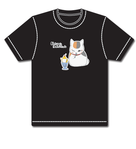 Natsume Book Of Friends - Nyanko Sensei And Porfait Tshirt L, an officially licensed product in our Natsume'S Book Of Friends T-Shirts department.