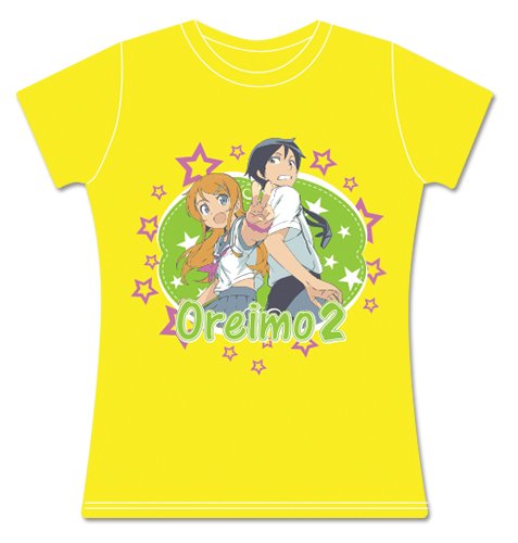 Oreimo 2 - Group Jrs. Screen Print T-Shirt L, an officially licensed product in our Oreimo T-Shirts department.