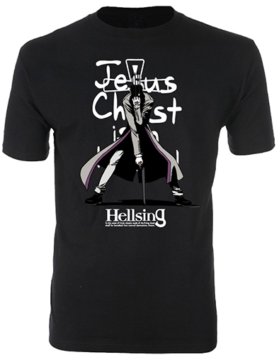 Hellsing - Anderson Men's Screen Print T-Shirt L, an officially licensed product in our Hellsing T-Shirts department.