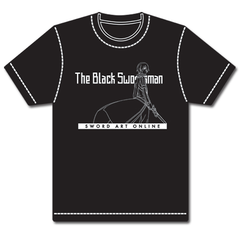 Sword Art Online The Black Swordsman T-Shirt L, an officially licensed product in our Sword Art Online T-Shirts department.