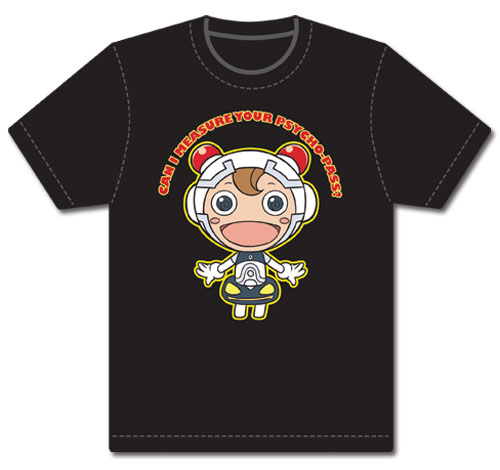 Psycho Pass - Komissa Chan Men's T-Shirt S, an officially licensed product in our Psycho-Pass T-Shirts department.