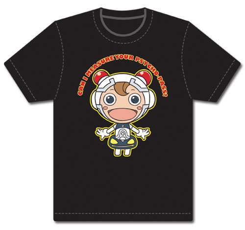 Psycho Pass - Komissa Chan Men's T-Shirt L, an officially licensed product in our Psycho-Pass T-Shirts department.