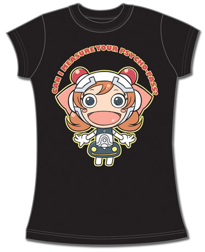 Psycho Pass - Komissa Chan Jrs. T-Shirt L, an officially licensed product in our Psycho-Pass T-Shirts department.
