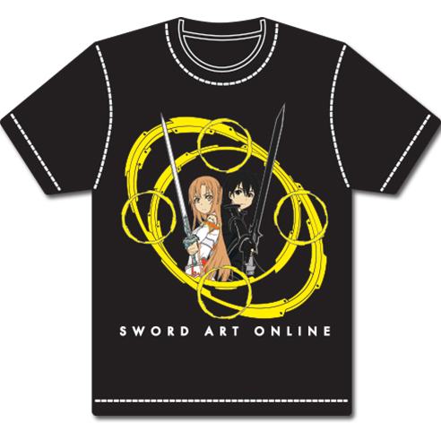 Sword Art Online Kirito & Asuna Circles Ii T-Shirt L, an officially licensed product in our Sword Art Online T-Shirts department.