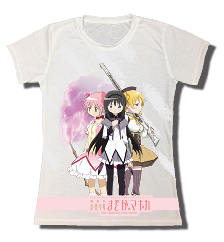 Madoka Magica Movie - Homura, Mami, Madoka T-Shirt L, an officially licensed product in our Madoka Magica T-Shirts department.
