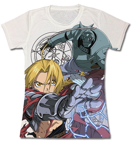 Fullmetal Alchemist - Jrs T-Shirt L, an officially licensed product in our Fullmetal Alchemist T-Shirts department.