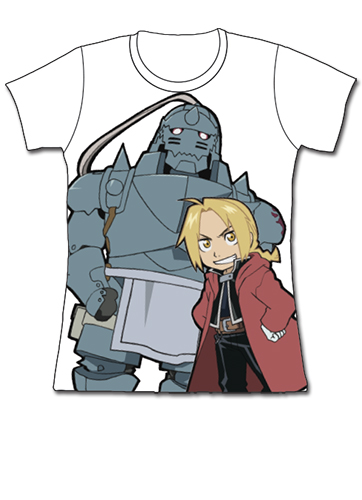 Fullmetal Alchemist Brotherhood Sd Eleric Brother Jrs T-Shirt M, an officially licensed product in our Fullmetal Alchemist T-Shirts department.