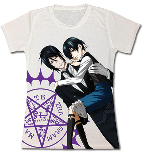 Black Butler 2 - Jrs. T-Shirt M, an officially licensed Black Butler product at B.A. Toys.