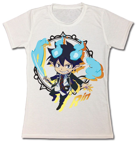 Blue Exorcist - Sd Rin Jrs. T-Shirt S, an officially licensed Blue Exorcist product at B.A. Toys.