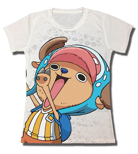 One Piece - New World Chopper Jrs Tshirt XL, an officially licensed product in our One Piece T-Shirts department.