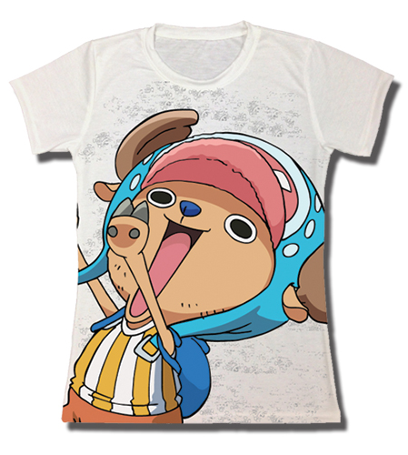 One Piece - New World Chopper Jrs Tshirt L, an officially licensed product in our One Piece T-Shirts department.