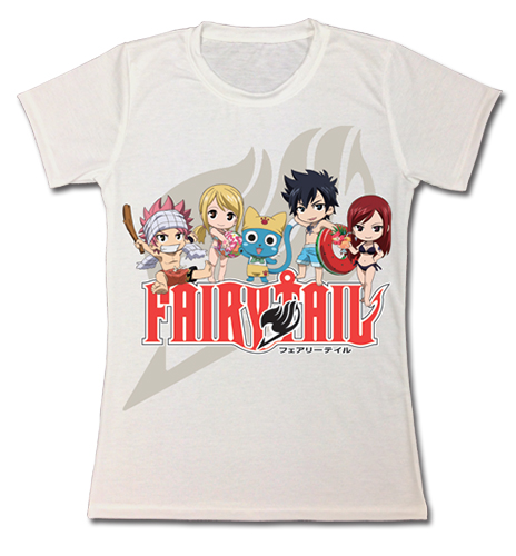Fairy Tail - Sd Group Dye Sublimation Jrs T-Shirt L, an officially licensed product in our Fairy Tail T-Shirts department.