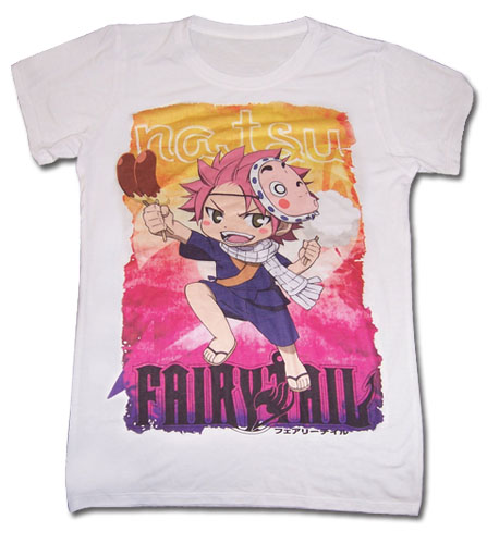 Fairy Tail - Sd Natsu Dye Sublimation Dye Jrs T-Shirt M, an officially licensed product in our Fairy Tail T-Shirts department.