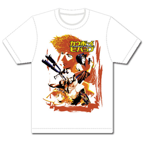 Cowboy Bebop Spike & Crew Mens Sublimation T-Shirts M, an officially licensed product in our Cowboy Bebop T-Shirts department.