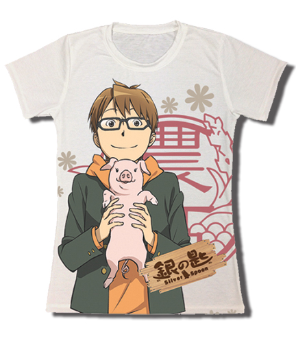 Silver Spoon Hachiken Jrs Sublimation T-Shirt L, an officially licensed product in our Silver Spoon T-Shirts department.