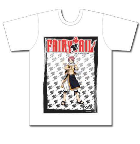 Fairy Tail - Natsu Men Dye Sublimation T-Shirt S, an officially licensed product in our Fairy Tail T-Shirts department.