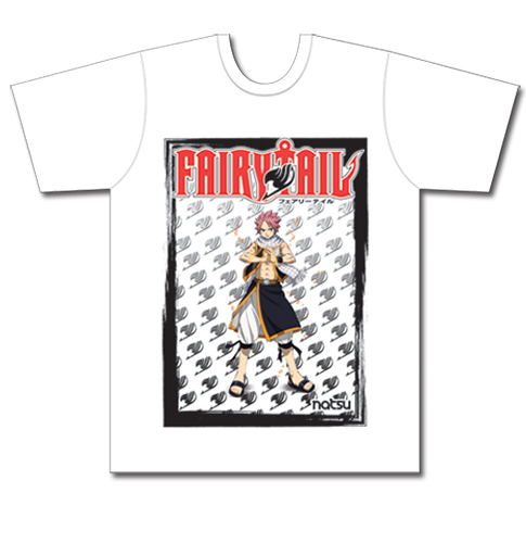 Fairy Tail - Natsu Men Dye Sublimation T-Shirt L, an officially licensed product in our Fairy Tail T-Shirts department.