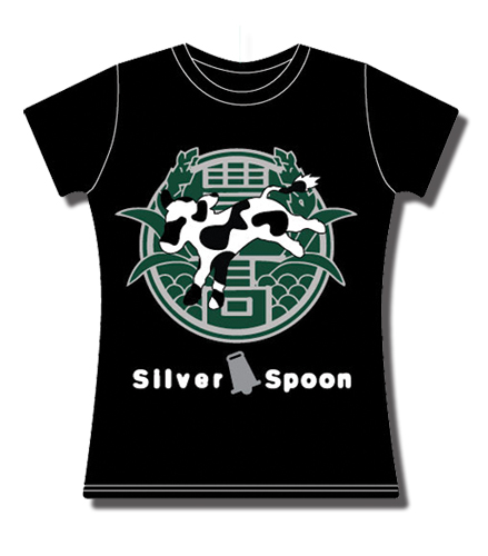 Silver Spoon - School Badge Jrs. T-Shirt L, an officially licensed product in our Silver Spoon T-Shirts department.