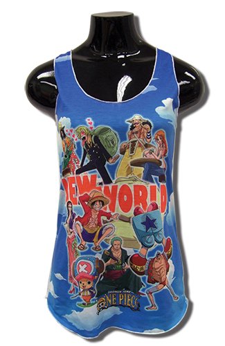 One Piece - New World Women's Tank Top L, an officially licensed product in our One Piece T-Shirts department.