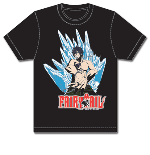 Fairy Tail - Gray Fullbuster Men's T-Shirt L, an officially licensed product in our Fairy Tail T-Shirts department.