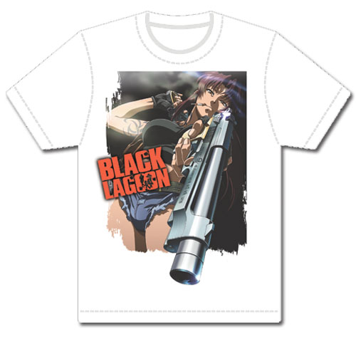 Black Lagoon - Revy Mens T-Shirt Size M, an officially licensed Black Lagoon product at B.A. Toys.