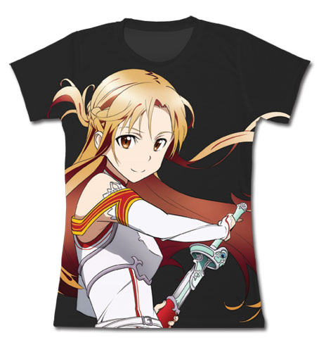 Sword Art Online - Asuna Battle Ready Jrs. T-Shirt XL, an officially licensed product in our Sword Art Online T-Shirts department.