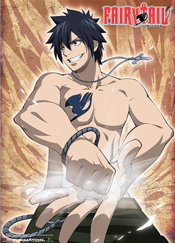 Fairy Tail Rope On Wrist Gray Wallscroll, an officially licensed product in our Fairy Tail Wall Scroll Posters department.