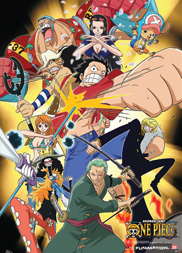One Piece One Piece Crew Wallscroll, an officially licensed product in our One Piece Wall Scroll Posters department.